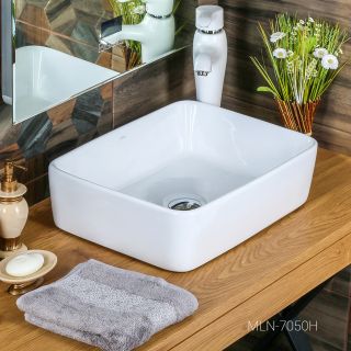 Накладная раковина Melana 7050H-805 48см белый